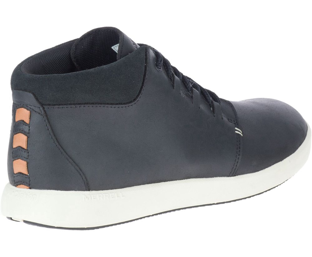 Merrell Boots Black - Freewheel 2 Chukka - Mens 08UAFBNYS